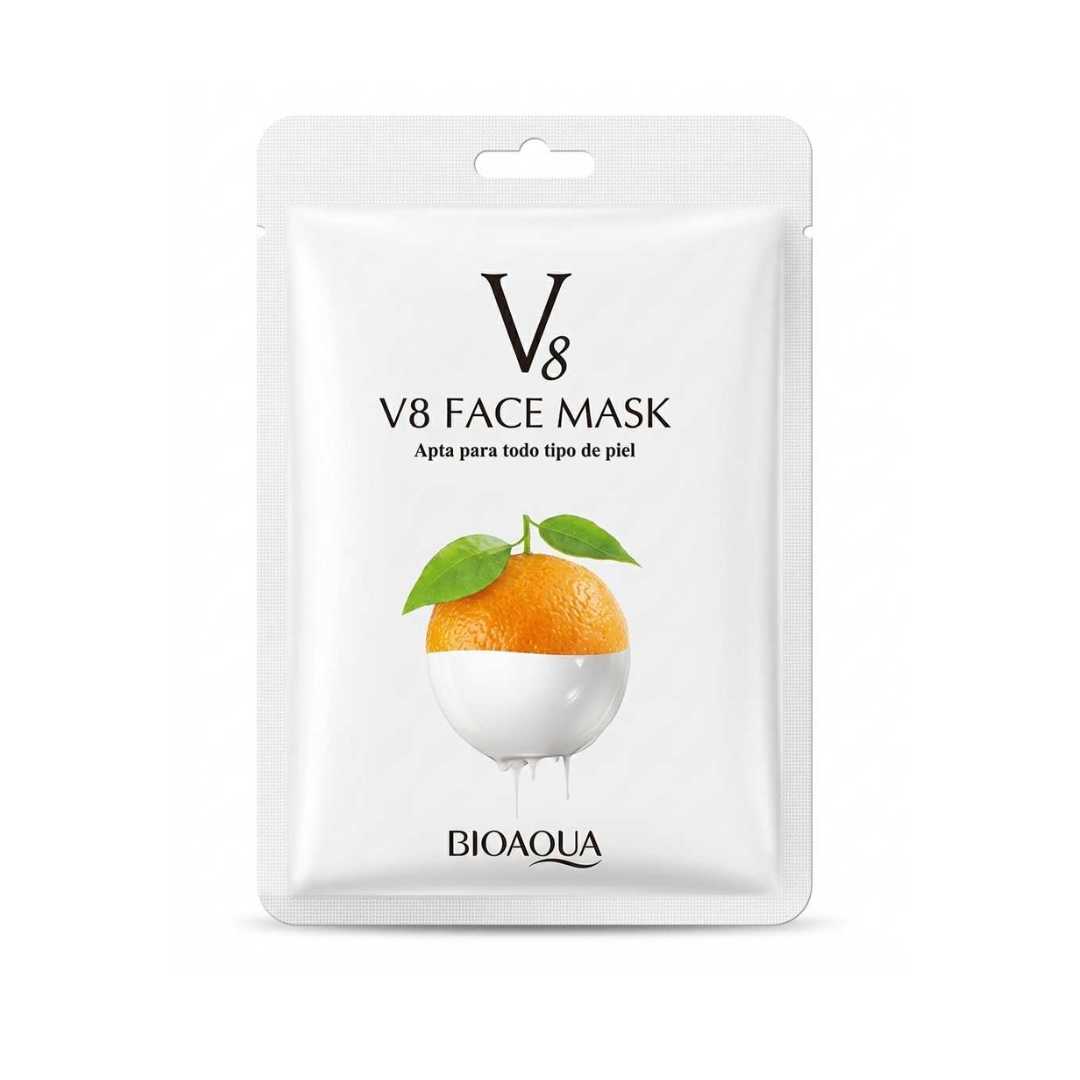 Mascarilla V8 Naranja Bioaqua